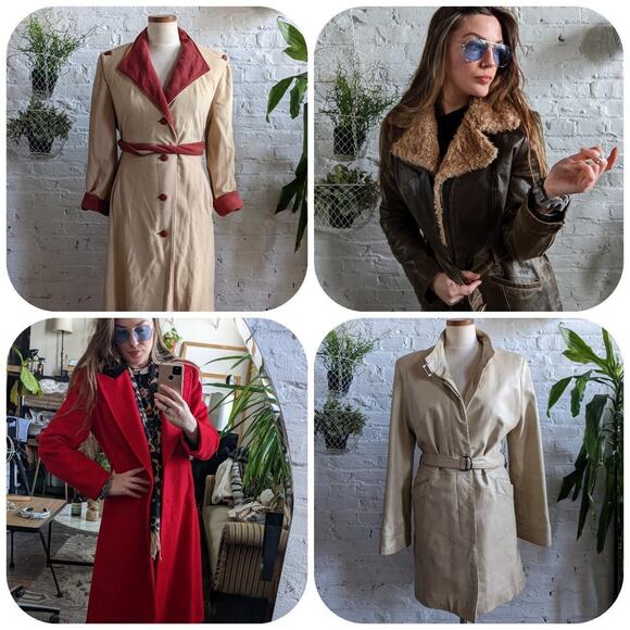 Vintage Afghan Penny Lane Fur Leather Suede Modern Furry Jacket Coat 70s 80s - Picture 5 of 5